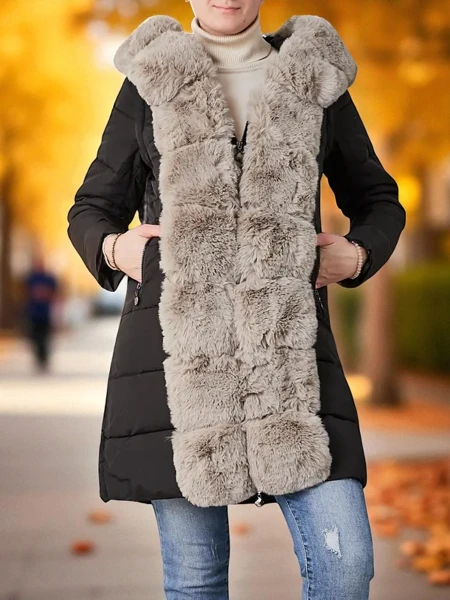 Royalfashion Moteriška striukė su nuimama rankovėmis