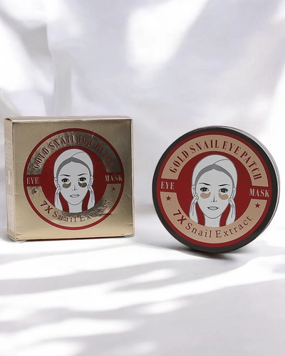 Luxelux želė akių pleistrai su sraigių gleivėmis 60 vnt.