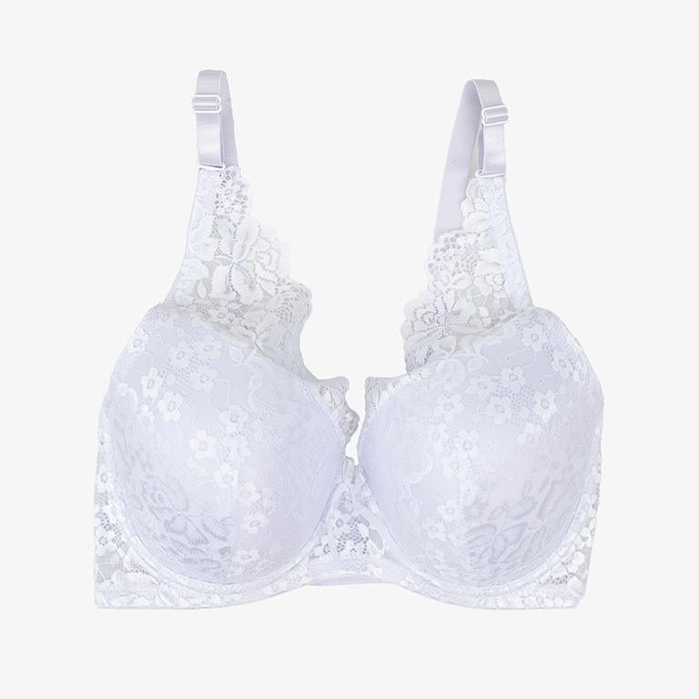 Balta liemenėlė su nėriniais - Apatinis trikotažas