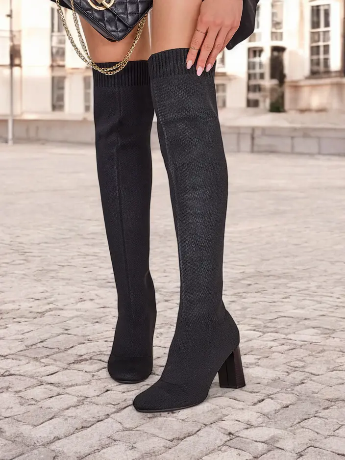 Royalfashion moteriški ilgaauliai batai Bessoi