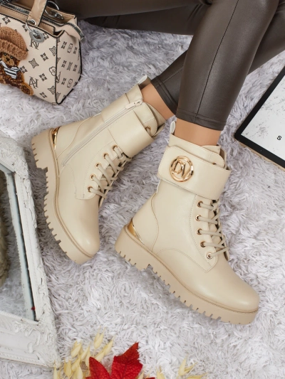 Moteriški aulinukai-batai Lorice su dekoracijomis