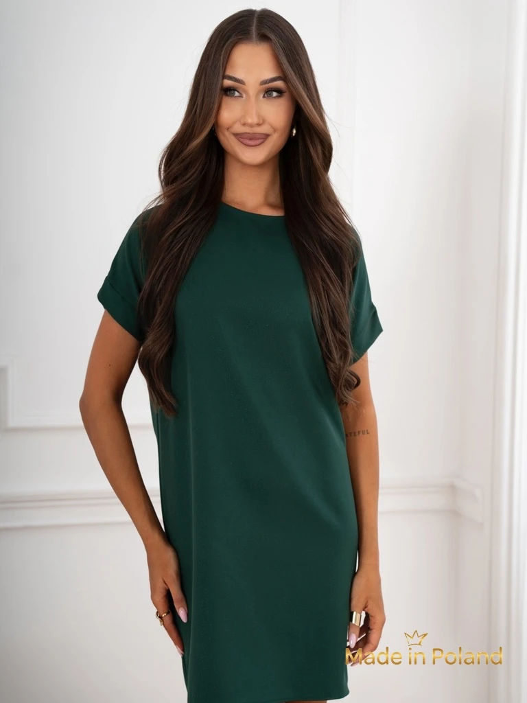 Paprasta moteriška trumpa suknelė „Lady Time“