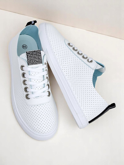 Royalfashion женские эко-кожаные кроссовки PureWalk