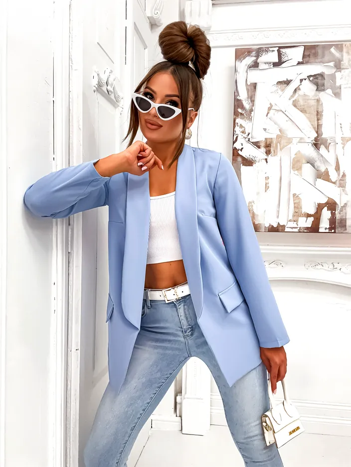 Royalfashion Moteriška sakė be užsegimo Elegantiška