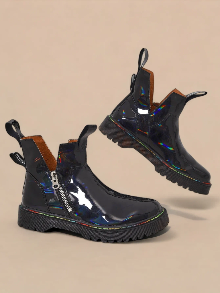 Moteriški Aulinukai Diana Juodi Odiniai Elegantiški Rudeniui