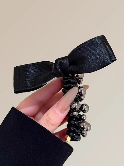 Royalfashion Plaukų gumytė spiralė su kaspinu Spirabella