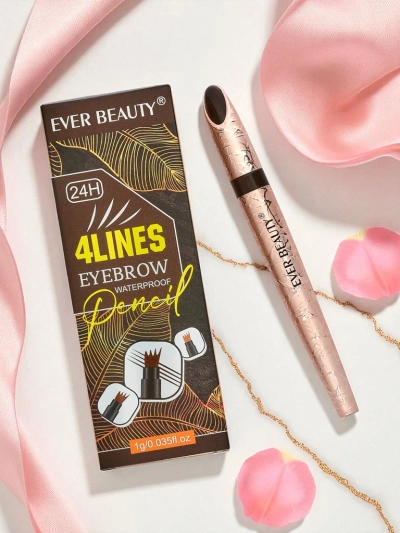 Ever Beauty Preciziškas antakių pieštukas Dark Brown 24H