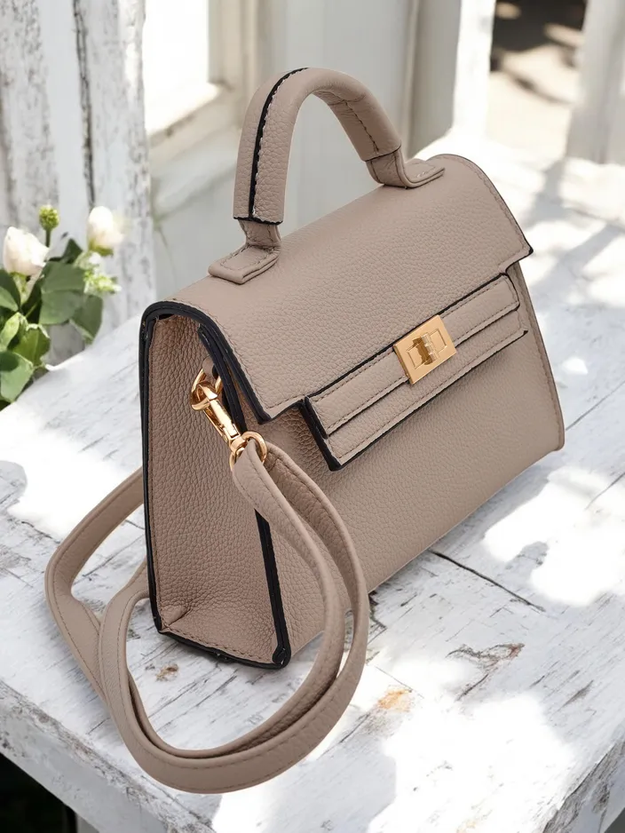 Royalfashion Elegantiška maža rankinė moterims, tipas: rankinė. Elegantiška, maža rankinė moterims, su magnetiniu užsegimu. Ji turi nuimamą, reguliuojamą diržą, leidžiantį patogiai ją dėvėti įvairiais būdais. Puikiai tinka vakaro išvykoms ar ypatingoms pr