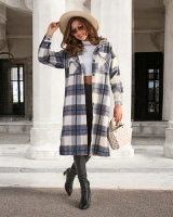 Tamsiai mėlyna || baltas