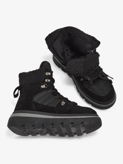 Moteriški aulinukai „Aurora“ juodi odiniai elegantiški rudeniui