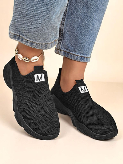 Royalfashion Женские слипоны спортивные тканевые кроссовки Flex Move