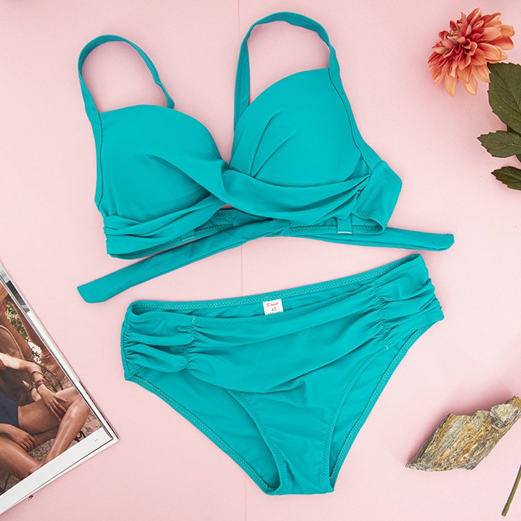 Бирюзовый купальник