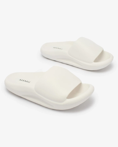 Женские шлепанцы Royalfashion White Moralno