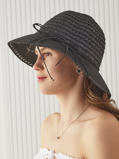 Royalfashion Moteriška šiaudinė skrybėlė Sweet Straw