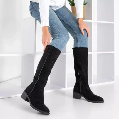 Полусапоги OUTLET Black Medina - Обувь