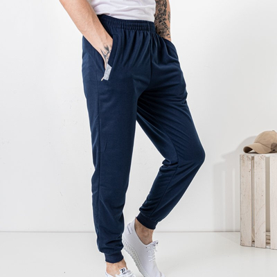 Темно-синие женские спортивные штаны