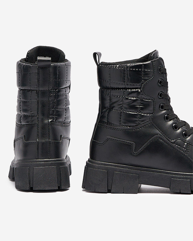 OUTLET Черные женские неутепленные ботинки-багги Qertera- Footwear