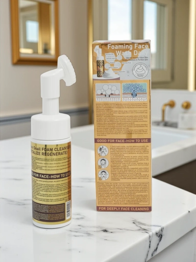 Aurelia Golden Snail Очищающая Пенка с Муцином 150ml Роскошная