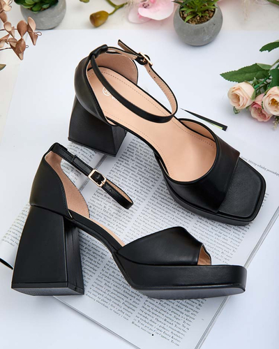 "Royalfashion" Moteriški sandalai suvarstomi į apačią "Linn"