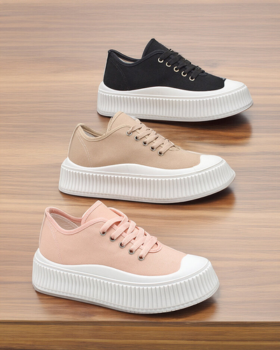 Royalfashion Moteriški medžiaginiai sportbačiai Litteg