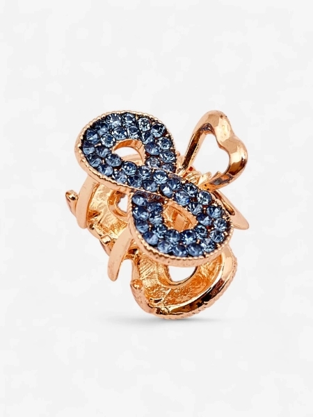 Royalfashion Spinka do włosów z cyrkoniami TwinkleGrip - Błysk i Styl!