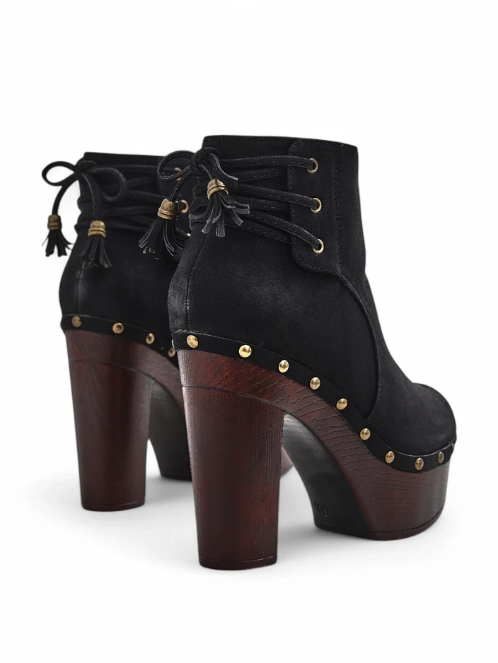 Royalfashion Женские ботильоны на толстом каблуке Bezollos