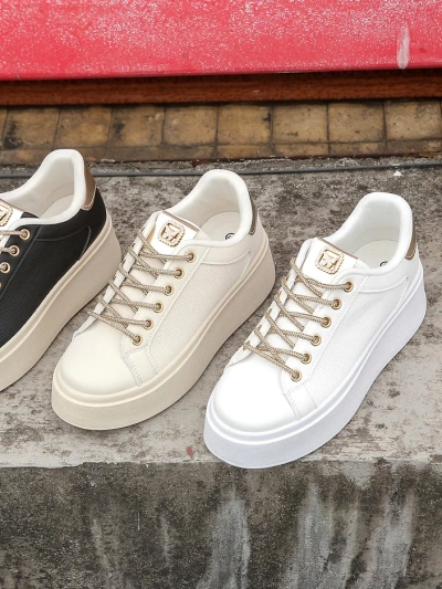 Royalfashion Moteriški sportiniai batai su dekoratyvinėmis raištelėmis Eone