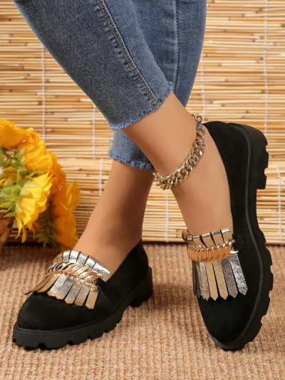 Royalfashion Moteriški ekologiški suedės mokasinai Mare Nostrum