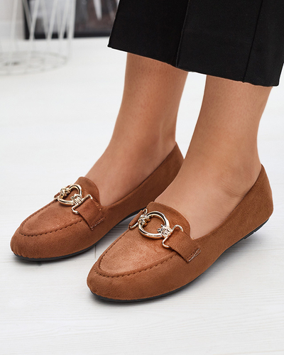 Ekologiški kupranugarių zomšiniai batukai Brussi - Avalynė