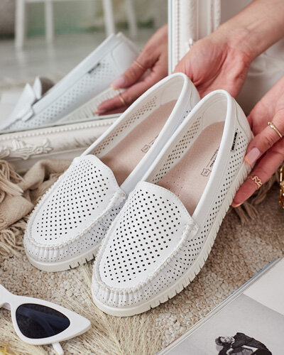 Royalfashion Moteriški odiniai mokasinai Nafis