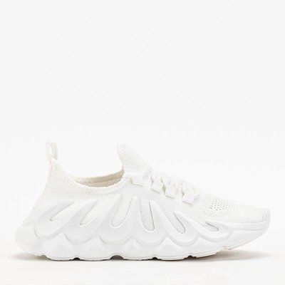 Moteriški balti sportiniai bateliai su unikaliu Octapiso padu - Avalynė