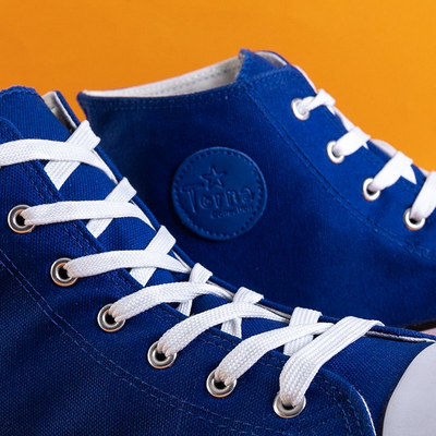 Vyriški kobalto „Skarle“ sportbačiai - Avalynė