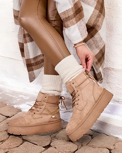 "Royalfashion" Moteriški nėriniuoti batai "Woruces"