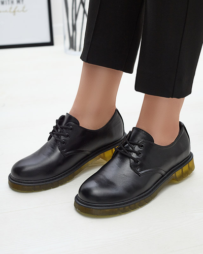 Juodi moteriški pusbačiai Heloso- Footwear