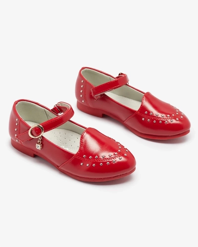 Красные женские туфли со стразами Praja- Footwear
