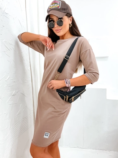 Royalfashion Женское тканевое мини-платье