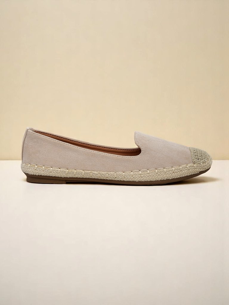 Royalfashion moteriškos espadrilės iš eko zomšos Bombei