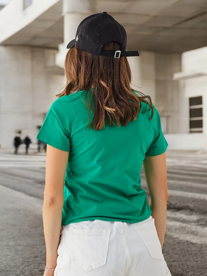 Royalfashion Moteriška medvilninė marškinėliai kiškis Pasakyk Būk tikras