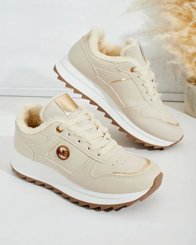 Royalfashion Утепленные женские кроссовки с мехом Boris