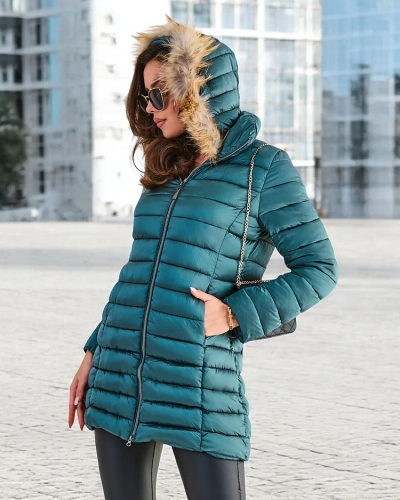 Жакет от Royalfashion для женщин, стеганый, на зиму
