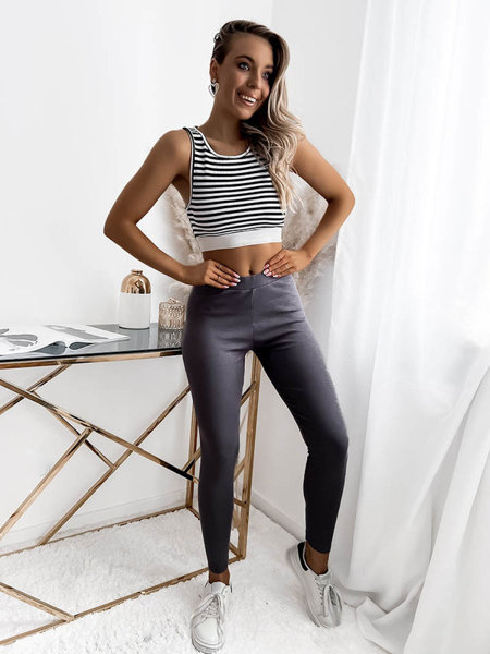 Tamsiai pilkos spalvos moteriškos tamprės- Apranga