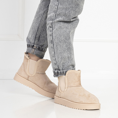 Smėlio spalvos moteriški sniego batai Gavi - Avalynė