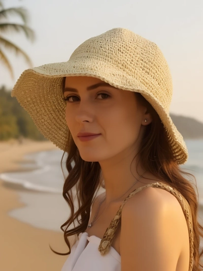 Royalfashion Moteriška šiaudinė kepurė Shade Muse