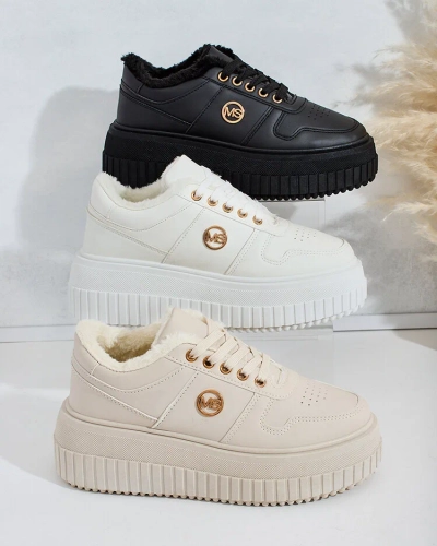 Royalfashion Утепленные женские кроссовки с мехом Rozit