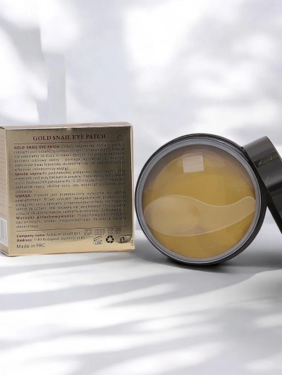 Luxelux želė akių pleistrai su sraigių gleivėmis 60 vnt.