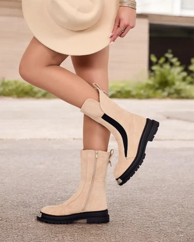 Royalfashion Женские сапоги из эко-замши Homni