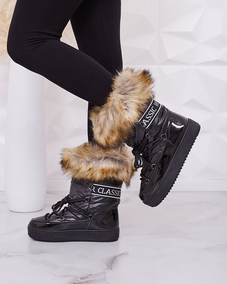 Royalfashion Ботинки-слипы a'la snow boots for women GMILLO