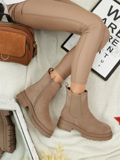 Женские ботинки a'la челси из эко-замши Lunvor