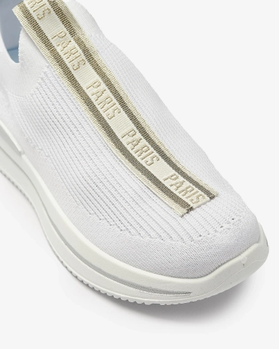Moteriški sportiniai bateliai su baltais užrašais Cerppa- Footwear
