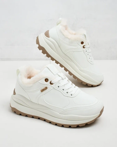 "Royalfashion Women's Ruffi Insulated Sneakers"